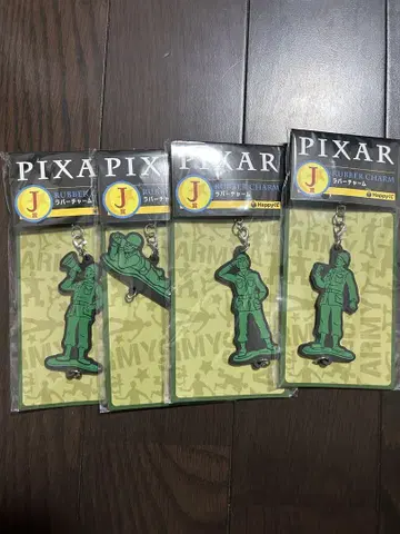 픽사 복권 J상 러버 참 4개 세트