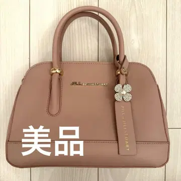 질 바이 질 스튜어트 더블 지퍼 미니 핸드백 핑크 2way