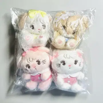 mikko characters 봉제 인형 2 전 4종 컴프 세트