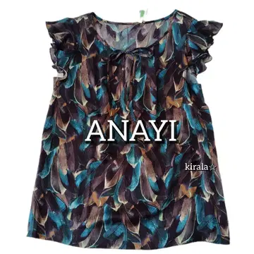 ANAYI 아나이 실크 100% 블라우스