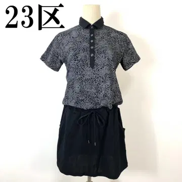 택 포함 새상품 23구 23KU 폴로 원피스 블랙 M-L B855