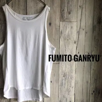 FUMITO GANRYU 후미토간류 탱크탑 슬리브리스 변형