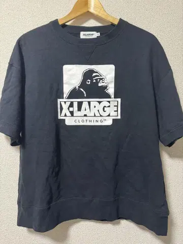 X-LARGE 고릴라 로고 티셔츠 M 사이즈 맨투맨 원단 반팔