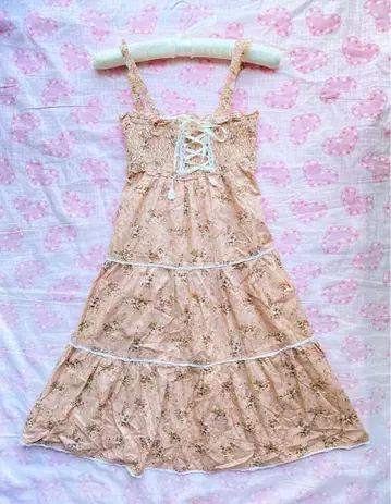 앙크루즈 레이스업 리본 발레 코어 y2k coquette 00s