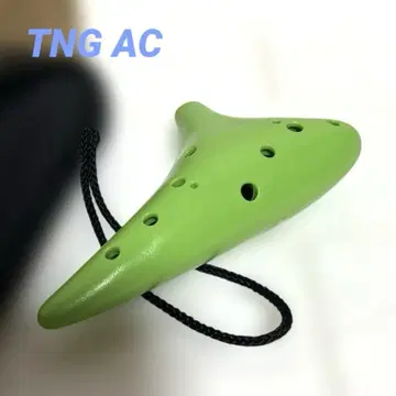TNG AC 오카리나 오카리나 그린 케이스 포함