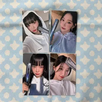 LESSERAFIM FEARNADA FC 한정판 특전 트레이딩 카드 4장