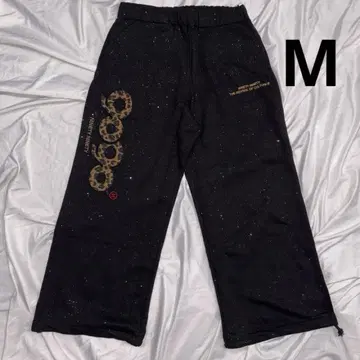 9090 OG 로고 글리터 스웨트 팬츠 M