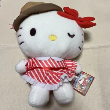 산리오 산산 피크닉 빅 봉제 인형 (키티)