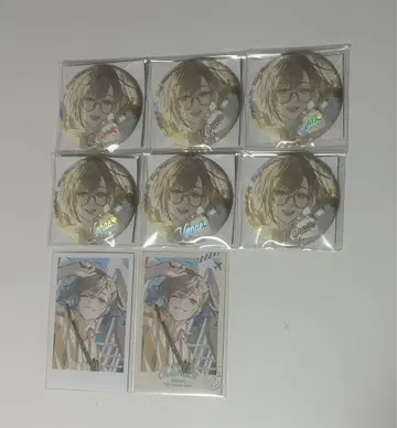 ChroNoiR  blue memories 캔뱃지 폴라로이드
