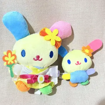 우사하나 봉제 인형 키링 스트랩 묶음 판매 마스코트
