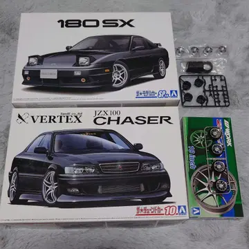 1/24 아오시마 프라모델 180SX 체이서 베르텍스 2대 세트