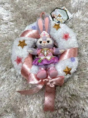 디즈니씨 크리스마스 2017 스텔라루 싸개 인형 리스 인형