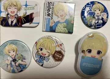 아이돌 마스터 SideM 피에르 캔뱃지 아크릴 키링 아크링 키링