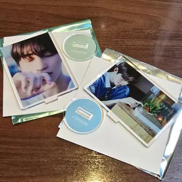 지훈 TWS 처음 뵙겠습니다 카페 아크릴 스탠드 2개 세트