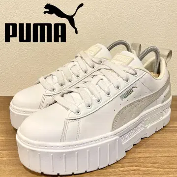 PUMA LEATHER MAYZE WNS 푸마 가죽 메이즈 화이트