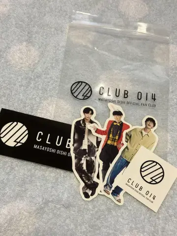 CLUB014 오이시 마사요시 스티커 세트