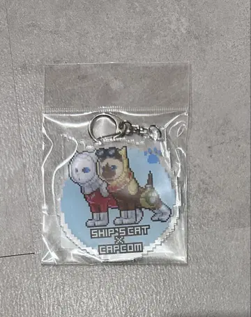CAPCOM SHIP'S CAT 키링
