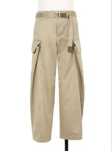 25aw 3 사카이 코튼 치노 팬츠 베이지