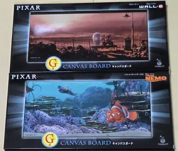 Happy 복권 PIXAR 픽사 해피 복권 캔버스 보드 세트