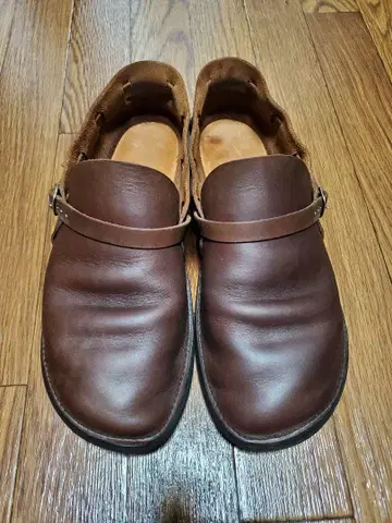오로라 신발 미들 잉글리시 28.5cm 브라운