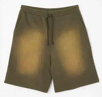 25SS 러그 아젬 WASH MIDDLE 하프 팬츠 카키