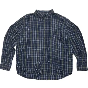 Eddie Bauer 릴랙스 핏 체크 셔츠 2XL