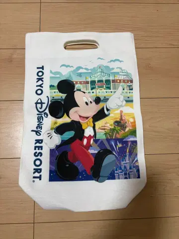 디즈니 토트백 L 기념품 가방 스타일