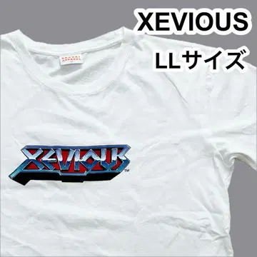 반다이 APPAREL 제비우스 XEVIOS 로고 티셔츠 LL 사이즈