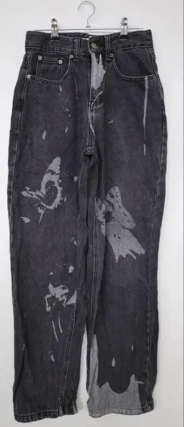 네스티팬시클럽 VLINDER PRINTED PANTS 블랙