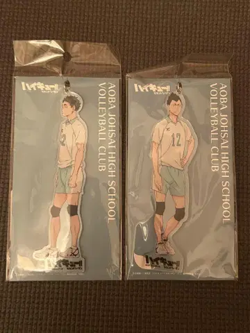 하이큐!! 마쓰카와 이치세이 킨타로 아크릴 키링 세트
