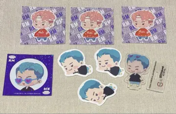 스시로 인더솜 RM 남준 아크릴 스탠드 스티커 피크