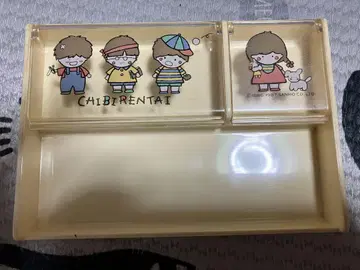 산리오 치비렌타이 수납 트레이 PP제 1987년 제작 쇼와 레트로