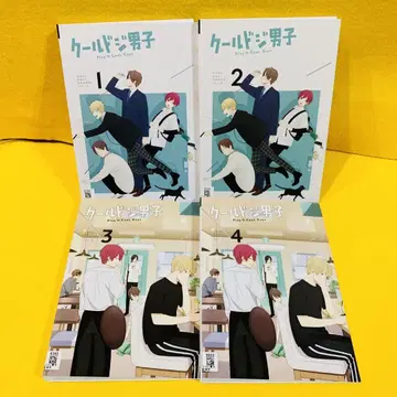 쿨도지 남자 DVD 전 4권 전권 세트 애니메이션 전 24화 수록