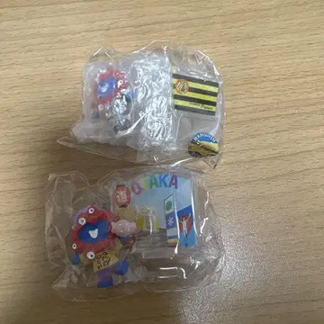 오사카 간사이 엑스포 얏쿠얏쿠 피규어 컬렉션 도톤보리 한신 타이거즈