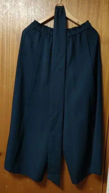 비어즐리 와이드 팬츠 여름 상품 벨트 포함 사루엘 팬츠