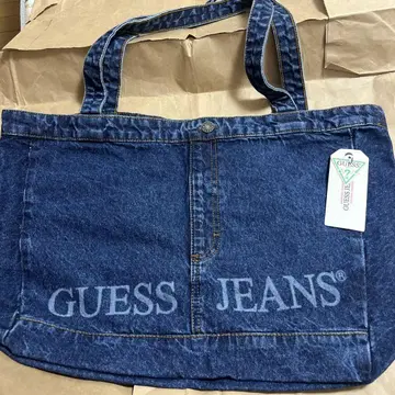 GUESS JEANS 데님 토트백 게스 데님 토트백