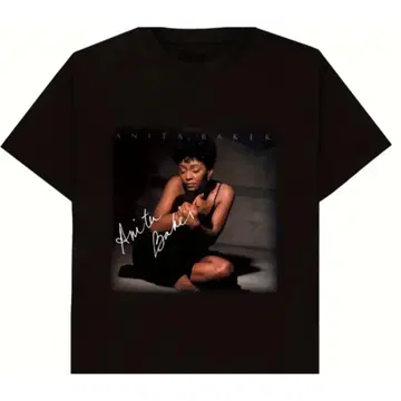 Anita Baker 티셔츠 R&B SOUL 브라 네이비