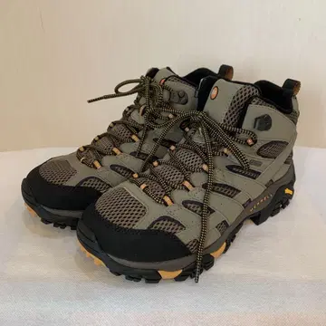새상품 MERRELL 트레킹 슈즈 25cm 카키/블랙