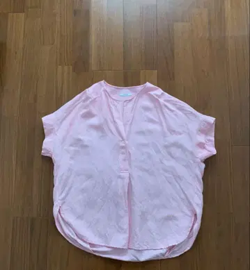 저널 스탠다드 셔츠 린넨 핑크