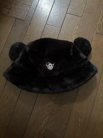 디즈니 햇 58cm 미키 블랙