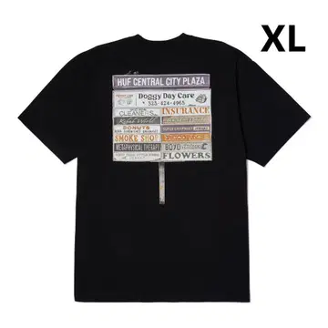 HUF 프린트 반팔 티셔츠 XL