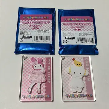 산리오 캐릭터 페스티벌 라이브 캐릭터 아크릴 블록 키체인