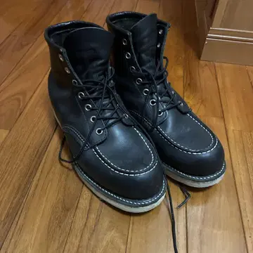 레드윙 8179 블랙 모크토 부츠 US8 E