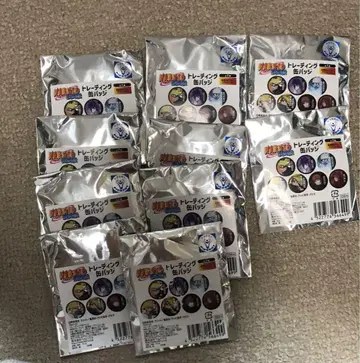 NARUTO 나루토 트레이딩 캔뱃지  신작 액션 10개