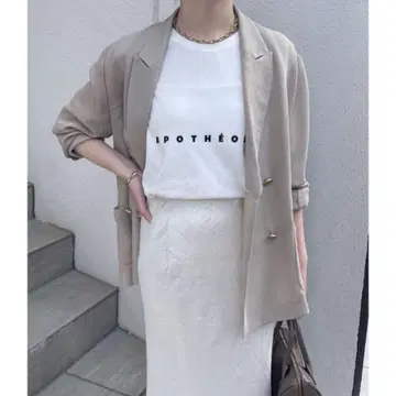 콜라주 개럴개런트 메쉬 더블 자켓