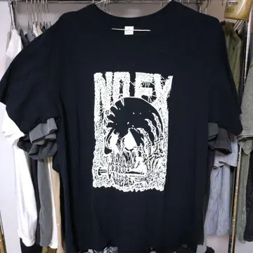 NOFX 스컬 디자인 티셔츠 L 사이즈