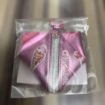 CHAMNINA 아이스크림 파우치 핑크