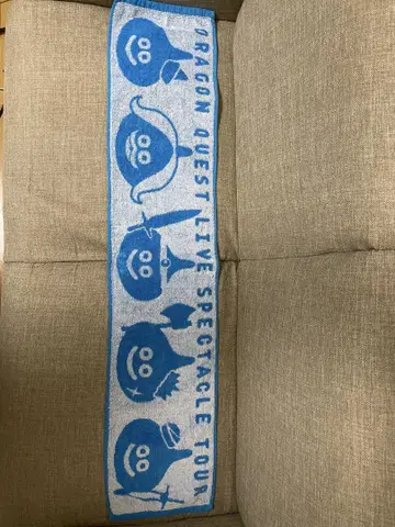 드래곤 퀘스트 용사 슬라임 머플러 타월 미사용 새상품