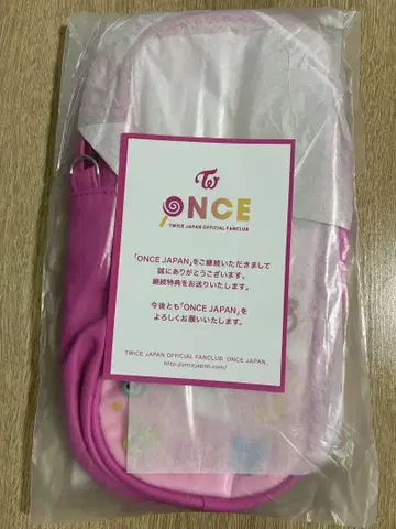TWICE ONCE JAPAN 계속 혜택 응원봉 케이스