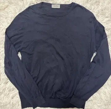 JOHN SMEDLEY 니트 스웨터 씨 아일랜드 코튼 현행 영국제